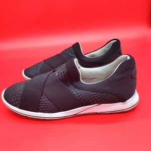Aerosoles Race Track Black Fashion Women 8.5 Walking Sneaker Shoes